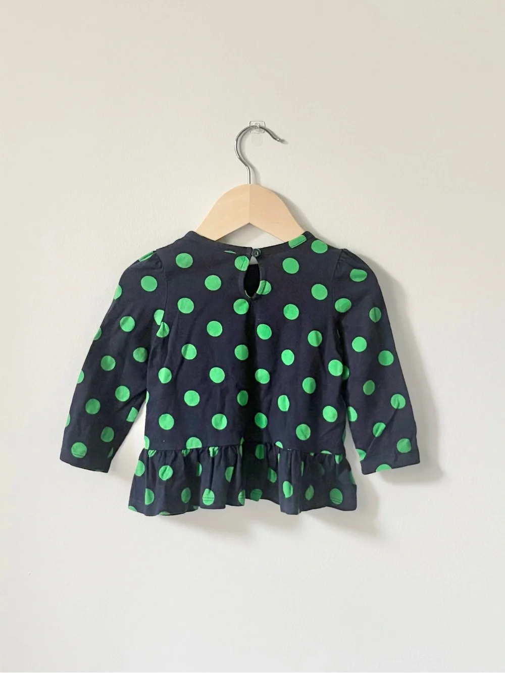 Baby Gap Girls Polka Dot Top Size 12-18 Months